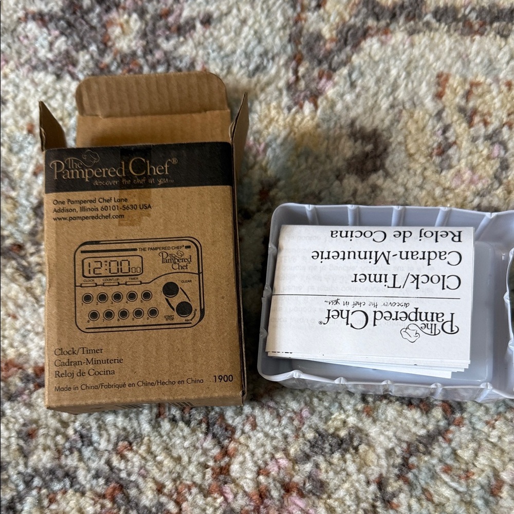 Pampered Chef Kitchen Timer NEW - Picture 3 of 3